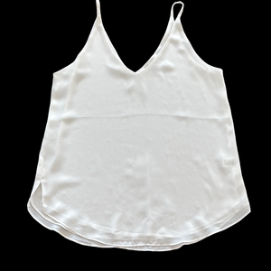 SzM Kismet Elegant creamy White Women's Camisole Top GUC